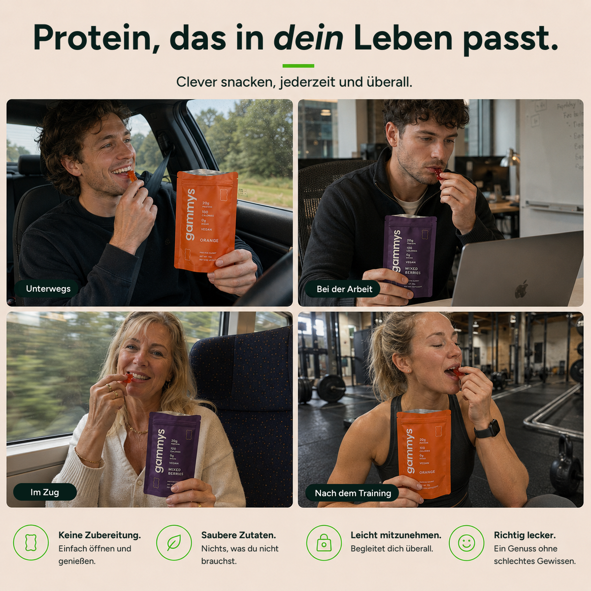 Das Protein-Gummibärchen