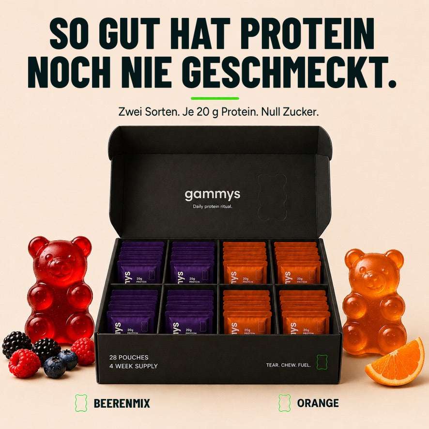 Das Protein-Gummibärchen